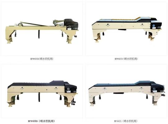 فوهة واحدة آلية تلوح في الأفق بنفث الهواء النفاث 1000 دورة في الدقيقة آلة نسيج المياه النفاثة