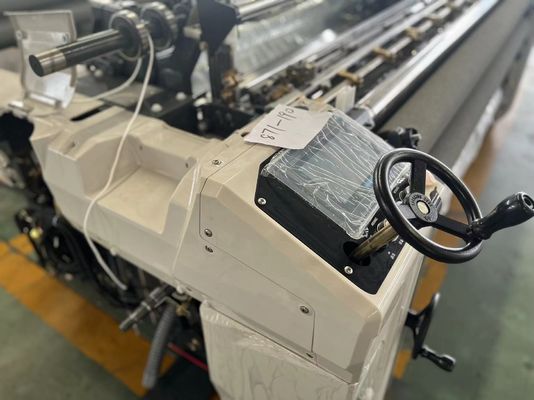 220 سم عرض النسيج آلة النسيج فوهة مزدوجة Waterjet عالية السرعة آلة تلوح في الأفق